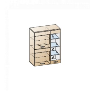 Гостиная Камелия Композиция 6 (Ясень Асахи) в Надыме - nadym.ok-mebel.com | фото 2