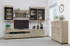 Гостиная Камелия Композиция 8 (Гикори Джексон светлый) в Надыме - nadym.ok-mebel.com | фото 3