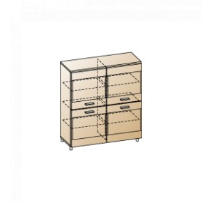 Гостиная Камелия Композиция 8 (Ясень Асахи) в Надыме - nadym.ok-mebel.com | фото 10