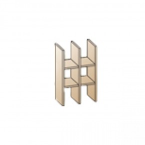 Гостиная Карина Композиция 6 (Акация Молдау) в Надыме - nadym.ok-mebel.com | фото 3