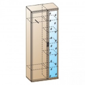 Гостиная Карина Композиция 6 (Гикори Джексон светлый) в Надыме - nadym.ok-mebel.com | фото 2