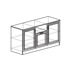 Гостиная Лира (модульная) Дуб нортон светлый в Надыме - nadym.ok-mebel.com | фото 7