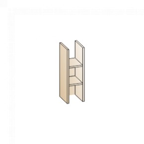 Гостиная Мелисса Композиция 1 (Гикори Джексон светлый) в Надыме - nadym.ok-mebel.com | фото 3