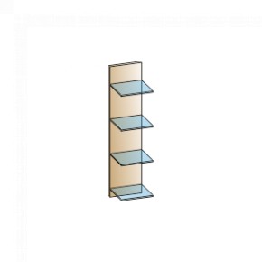 Гостиная Мелисса Композиция 3 (Гикори Джексон светлый) в Надыме - nadym.ok-mebel.com | фото 5