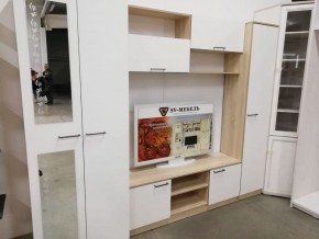 Гостиная МГС 3 Исполнение 1 (Дуб сонома/Белый) в Надыме - nadym.ok-mebel.com | фото 6