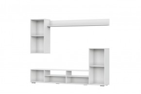 Гостиная МГС 4 (Белый/Белый глянец) в Надыме - nadym.ok-mebel.com | фото 2
