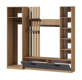 Гостиная Юджи (Дуб Крафт золотой/Графит) в Надыме - nadym.ok-mebel.com | фото 3