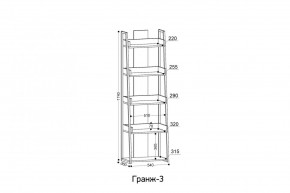 ГРАНЖ-3 Этажерка в Надыме - nadym.ok-mebel.com | фото 2