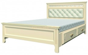 ГРАЦИЯ Кровать из массива 1400 с 2-мя ящиками в Надыме - nadym.ok-mebel.com | фото 3