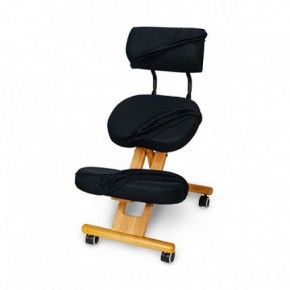 Коленный стул со спинкой Smartstool KW02В + Чехлы в Надыме - nadym.ok-mebel.com | фото
