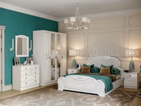 АЛЕКСАНДРИНА Комод (Белый глянец холодный/Белый) в Надыме - nadym.ok-mebel.com | фото 2