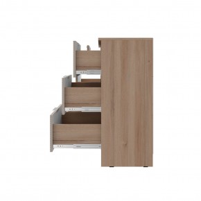 Комод Эмилия КМ-04 (Дуб смоки/Айриш (MF03)) в Надыме - nadym.ok-mebel.com | фото 3