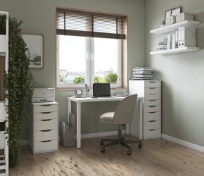 Комод Ингар белый с пятью выдвижными ящиками в Надыме - nadym.ok-mebel.com | фото 4