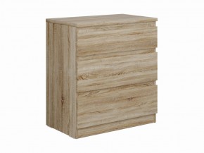 Комод КАСТОР с тремя ящиками, цвет Дуб Сонома в Надыме - nadym.ok-mebel.com | фото