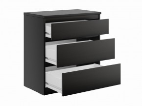 Комод КАСТОР с тремя ящиками, цвет Дуб Венге в Надыме - nadym.ok-mebel.com | фото 2