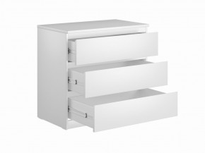 Комод МАЛЬТА с тремя выдвижными ящиками, цвет белый в Надыме - nadym.ok-mebel.com | фото 3