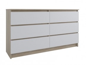 Комод МОРИ МК 1380.6 (Дуб Сонома/Белый) в Надыме - nadym.ok-mebel.com | фото