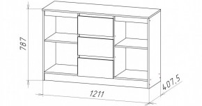 НИЦЦА-5 Комод (НЦ.05) в Надыме - nadym.ok-mebel.com | фото 2