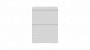 Комод Варма 2 с двумя выдвижными ящиками, цвет белый в Надыме - nadym.ok-mebel.com | фото 2
