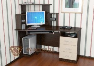 Компьютерный стол №3 в Надыме - nadym.ok-mebel.com | фото 1