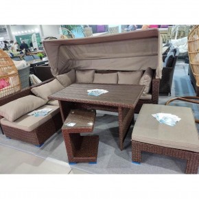 Комплект мебели с диваном AFM-320B-T320 Brown в Надыме - nadym.ok-mebel.com | фото 2