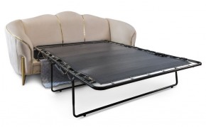 Комплект мягкой мебели Lara 3-1-1 с раскладным механизмом (бежевый/золото) в Надыме - nadym.ok-mebel.com | фото 3