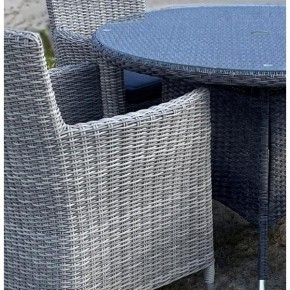 Комплект плетеной мебели AM-395C/T395 Grey 4Pcs (4+1) в Надыме - nadym.ok-mebel.com | фото 2