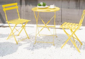 Комплект садовой мебели OTS-001R (стол + 2 стула) металл в Надыме - nadym.ok-mebel.com | фото 10