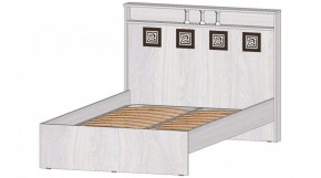 КОСТА-РИКА Кровать 1200 с основанием (анкор светлый) в Надыме - nadym.ok-mebel.com | фото