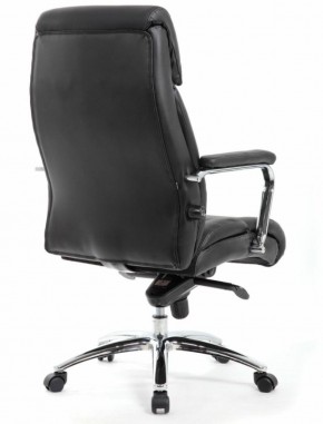 Кресло BRABIX PREMIUM "Phaeton EX-502" (кожа с компаньоном, хром, черное) 530882 в Надыме - nadym.ok-mebel.com | фото 4