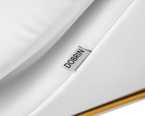 Кресло дизайнерское DOBRIN EMILY, белый винил YP17, золотое основание в Надыме - nadym.ok-mebel.com | фото 10