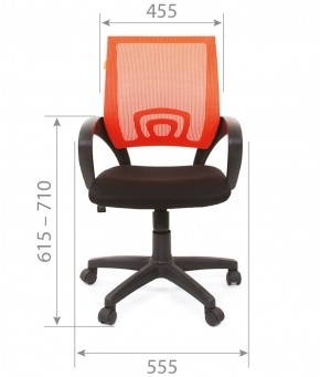 Кресло для оператора CHAIRMAN 696 black (ткань TW-11/сетка TW-01) в Надыме - nadym.ok-mebel.com | фото 4
