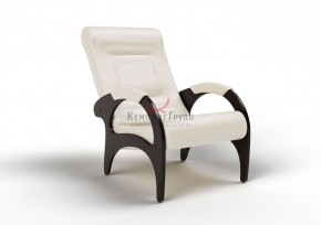 Кресло для отдыха Римини 19-К-КР (экокожа/венге) КРЕМ в Надыме - nadym.ok-mebel.com | фото 1