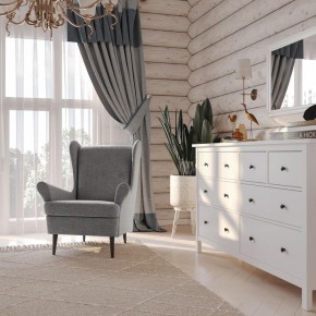 Кресло для отдыха Вало серый, ткань рогожка в Надыме - nadym.ok-mebel.com | фото 2