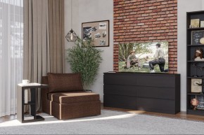 Кресло для отдыха Йоки коричневое, ткань рогожка в Надыме - nadym.ok-mebel.com | фото 4