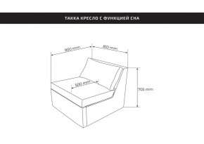 Кресло для отдыха Йоки тёмно-зелёный, ткань рогожка в Надыме - nadym.ok-mebel.com | фото 3