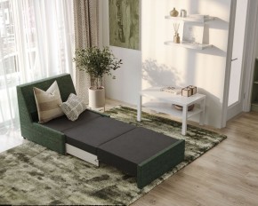Кресло для отдыха Йоки тёмно-зелёный, ткань рогожка в Надыме - nadym.ok-mebel.com | фото 4