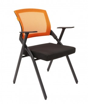 Кресло для посетителей CHAIRMAN NEXX (ткань стандарт черный/сетка DW-66) в Надыме - nadym.ok-mebel.com | фото 1