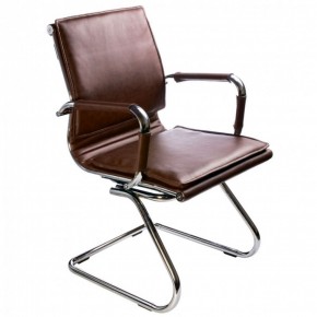 Кресло для посетителя Бюрократ CH-993-Low-V/Brown коричневый в Надыме - nadym.ok-mebel.com | фото 1