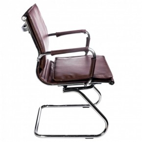 Кресло для посетителя Бюрократ CH-993-Low-V/Brown коричневый в Надыме - nadym.ok-mebel.com | фото 2