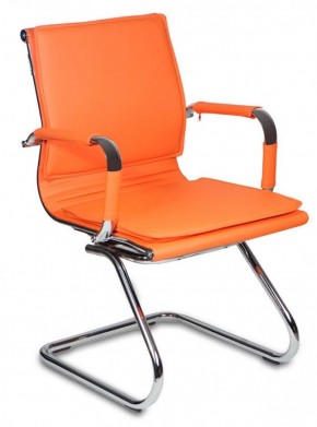 Кресло для посетителя Бюрократ CH-993-Low-V/orange оранжевый в Надыме - nadym.ok-mebel.com | фото