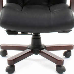 Кресло для руководителя Chairman 421 черный/орех темный, черный в Надыме - nadym.ok-mebel.com | фото 4