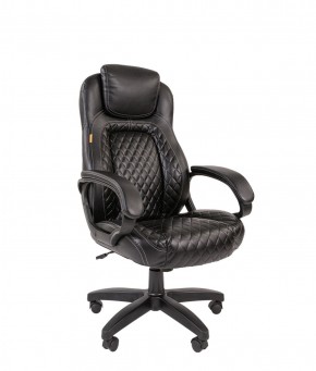 Кресло для руководителя  CHAIRMAN 432 (Экокожа черная) в Надыме - nadym.ok-mebel.com | фото