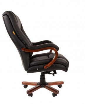 Кресло для руководителя CHAIRMAN  503 (Кожа) Черное в Надыме - nadym.ok-mebel.com | фото 3