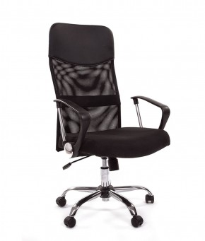 Кресло для руководителя CHAIRMAN 610 N (15-21 черный/сетка черный) в Надыме - nadym.ok-mebel.com | фото