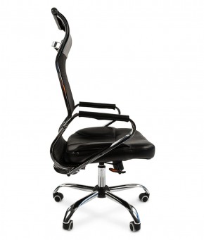 Кресло для руководителя CHAIRMAN 700 (Сетка) Черное в Надыме - nadym.ok-mebel.com | фото 3