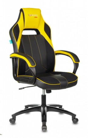 Кресло игровое Бюрократ VIKING 2 AERO YELLOW черный/желтый в Надыме - nadym.ok-mebel.com | фото