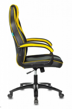Кресло игровое Бюрократ VIKING 2 AERO YELLOW черный/желтый в Надыме - nadym.ok-mebel.com | фото 3