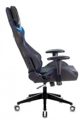 Кресло игровое Бюрократ VIKING 4 AERO BLUE черный/синий в Надыме - nadym.ok-mebel.com | фото 2