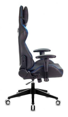 Кресло игровое Бюрократ VIKING 4 AERO BLUE черный/синий в Надыме - nadym.ok-mebel.com | фото 8